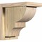 Ekena Millwork Ridgewood Rough Sawn Corbel w/Backplate, Douglas Fir, 6"W x 10"D x 10"H COR06X10X10RID01RDF - alternate 1